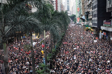 "Two Millions Warriors" Photography by Unit Choy, Wall Art Print